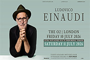 Ludovico Einaudi UK Tour Dates 2026 London The O2 Arena