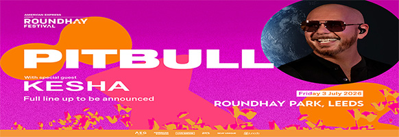 Pitbull BST 2026 - BST HYDE PARK - ROUNDHAY LEEDS