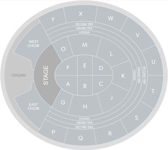 Royal Albert Hall, London (Seated)